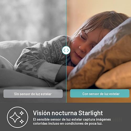 Miniatura 7 de Kasa - Cámara de seguridad inteligente de 2K para el monitor del bebé cámara interior HD de 4 MP con detección de movimiento audio bidireccional