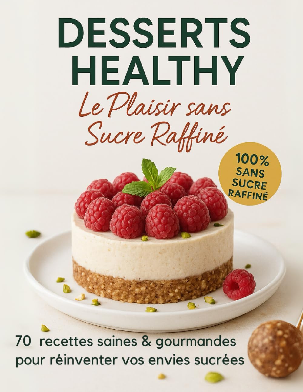 Desserts Healthy – Le plaisir sans sucres raffinés : 70 recettes saines et gourmandes pour réinventer vos envies sucrées: Se faire plaisir sans culpabilité