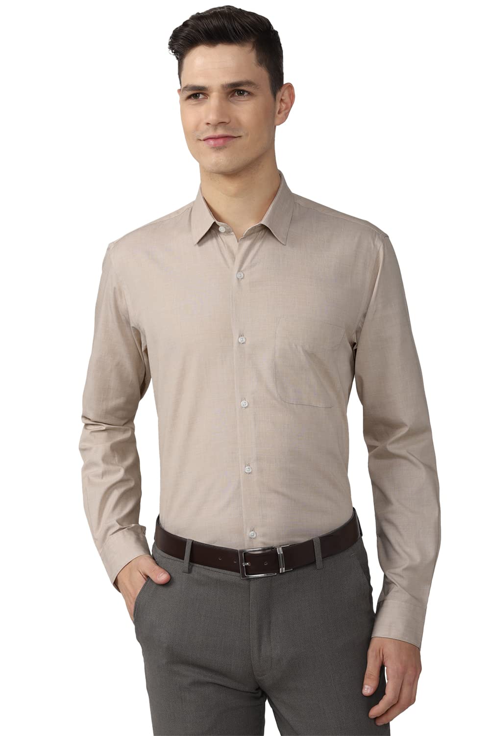 Peter England Men's Cotton Regular Fit Shirt-image-29