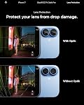 Spigen Protecteur d'écran de caméra [GlasTR EZ Fit Optik Pro] Conçu pour iPhone 17 [C'est une affaire amicale.] - Mist Blue [2 Boîte]
