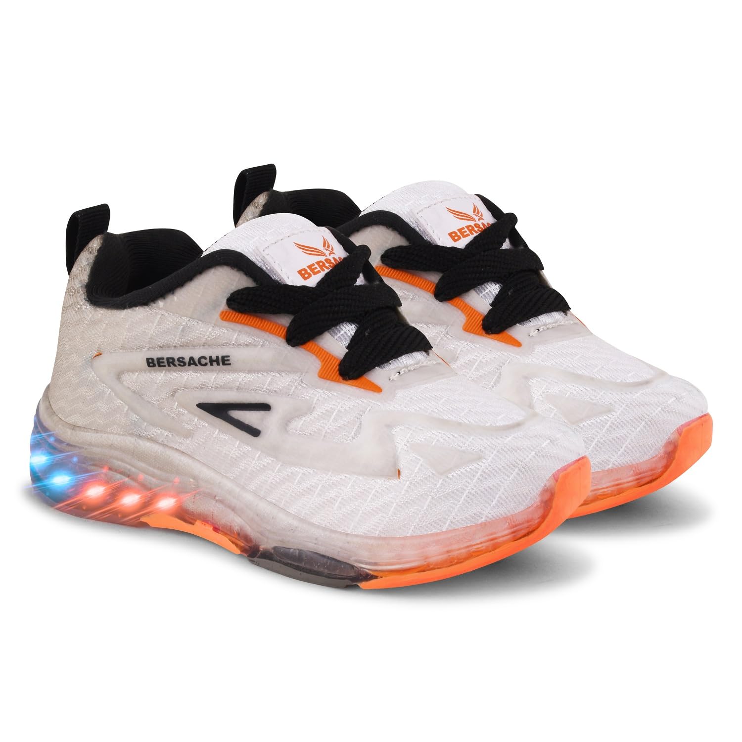 BERSACHE Premium Colourful Light, Trending Stylish Shoes for Girls/Boys Grey (B0DFYLB9LZ) Amazon Price History, Amazon Price Tracker