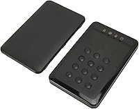 Vista 2 de Ssd Recinto, Disco Duro Externo Cifrado Disco Duro Externo Caja de Disco Duro Externo 2.5 pulgadas USB3.0 Acceso con Contraseña Hardware Encriptado