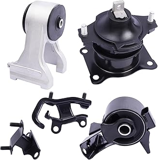Engine Motor Mount Compatible with 2005 2006 Odyssey EX LX 3.5L V6 Replacement for A4526HY A4555 A4553 A4559 A6582