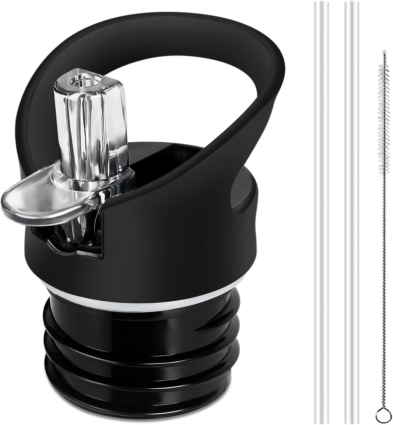 PAWACA Straw Lid for Hydro Flask, BPA Free Insulated Sports Water Bottle Straw Lid for Kleen Kanteen Water Bottles, Hydro Flask 12oz, 16oz, 18oz, 20oz, 32oz, 40oz, 64oz Standard Size Vacuum Bottle
