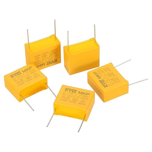Miniatura 6 de PATIKIL Condensadores de seguridad, paquete de 10 unidades 1uF AC 310V 0.886 in Pin Pitch 1.063x0.748x0.394 in polipropileno Film Capacitor surtido