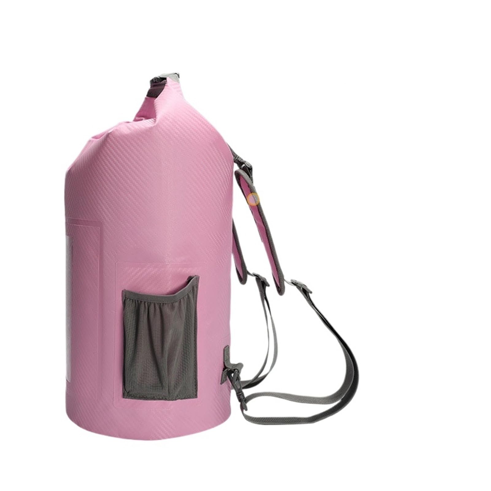 Sac Sec étanche 10L/20L, Sac à Dos d'extérieur de Style Seau Main(Pink-10L)