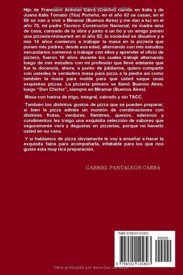 Vista 2 de Mi receta de pizza (Spanish Edition)