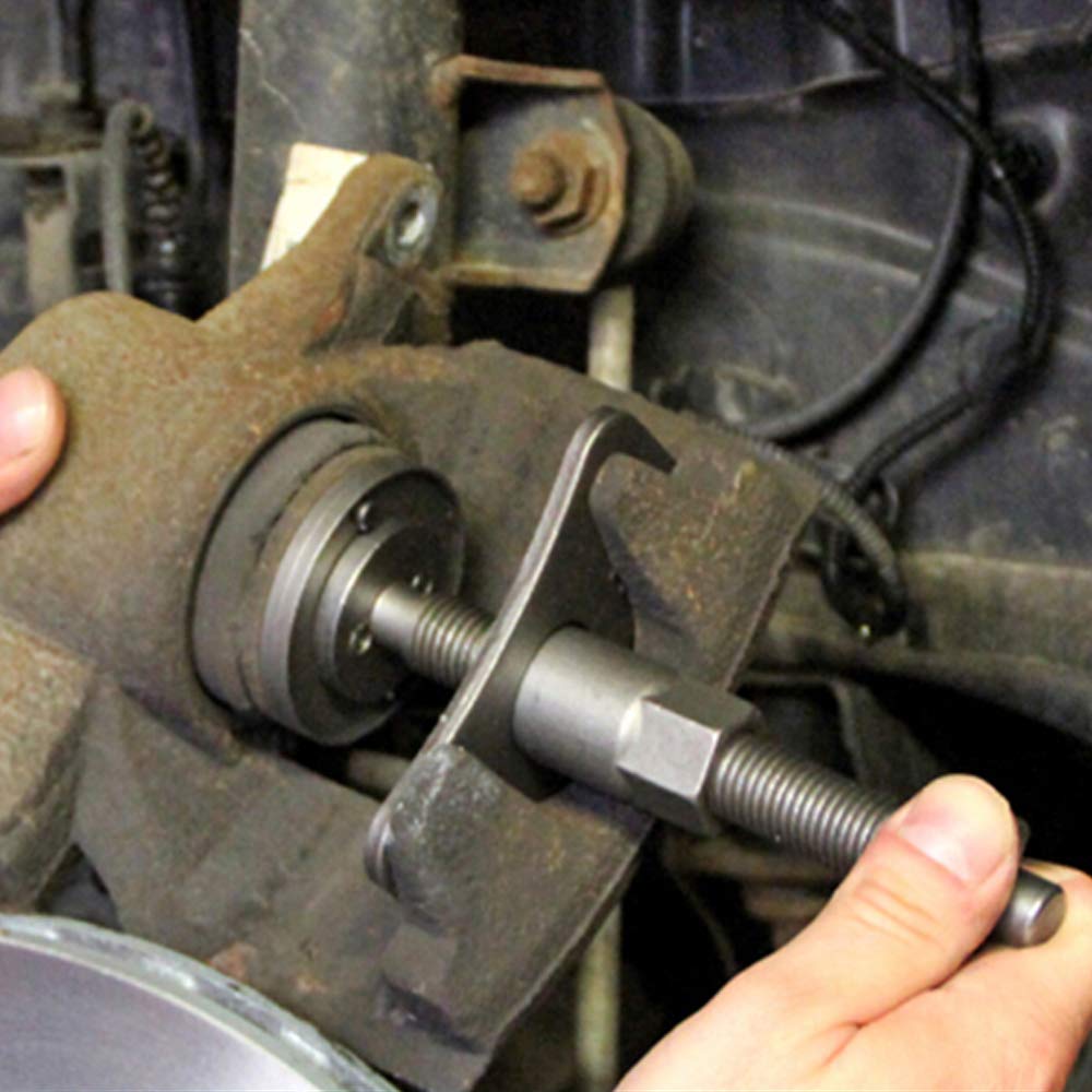 Froadp 23 Pezzi Set di Riparazione Universale, Set di Attrezzi per Pinze Freni, Kit di Arretratore ad Aria Compressa per Il Cambio delle Pastiglie