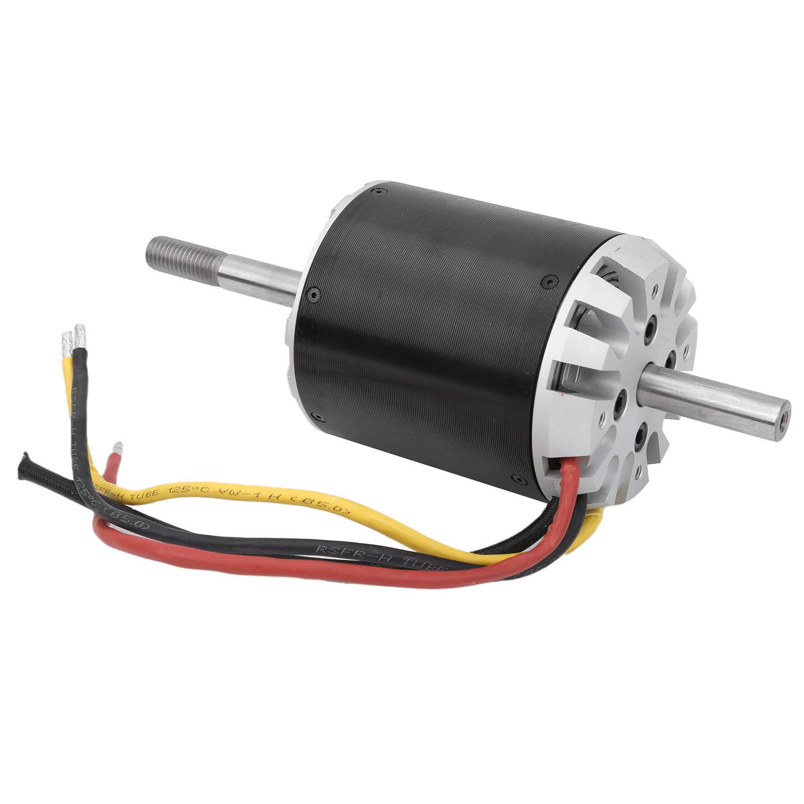 Cocoarm 80100 Motor de CC sin Escobillas Kit de Motor Eléctrico con Bobina de Cobre 48 V 130 KV 7000 W de Alta Torsión para Juguetes de Control Remoto Vehículos Proyectos de Automóviles RC y