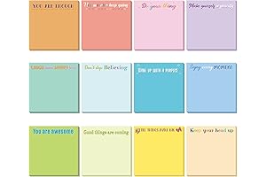 12-Piece Inspirational Sticky Notes: Your Dose of Daily Motivation
