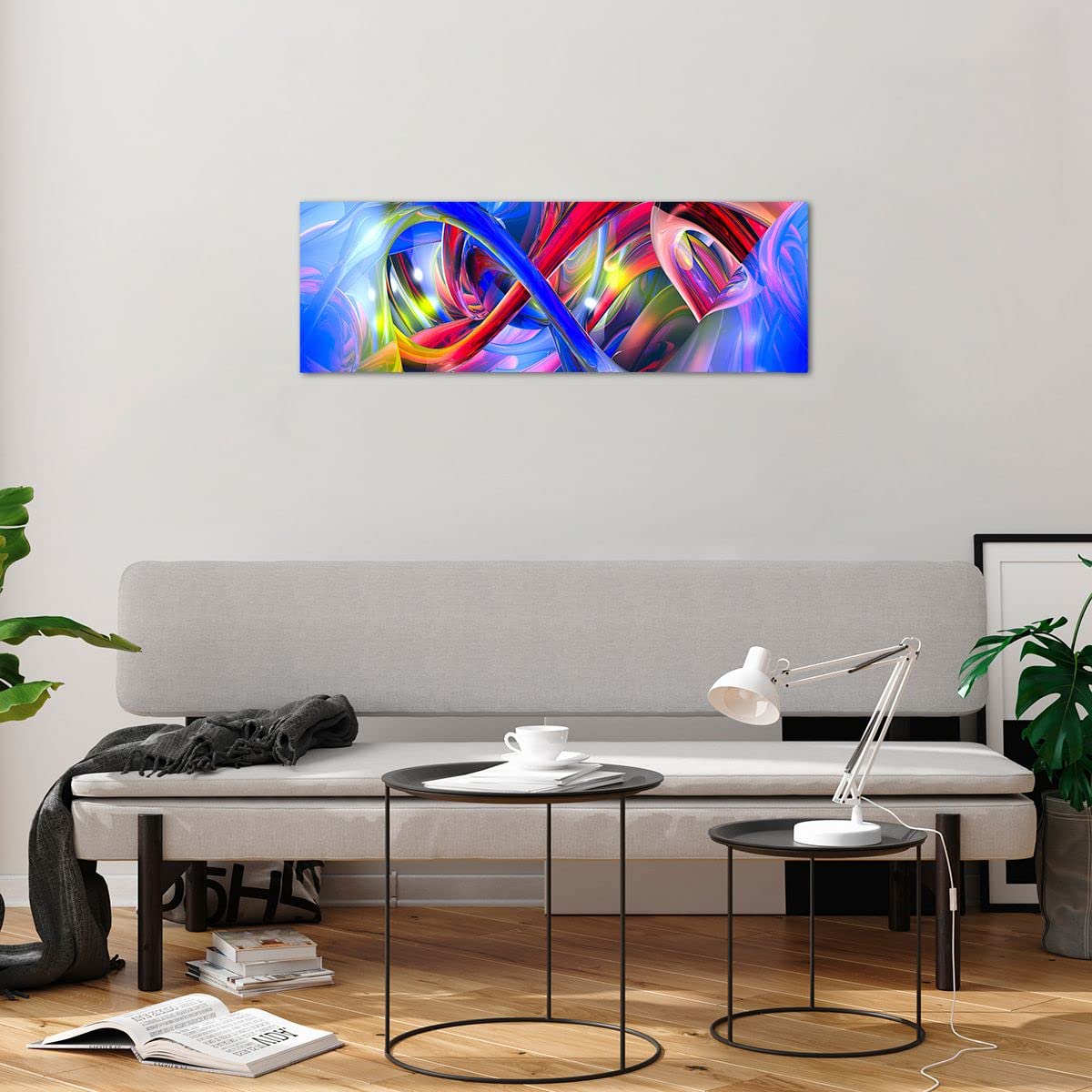 mpresson sur Verre 120x50cm Tableaux mage Photo V lo Prares Fleurs | eBay