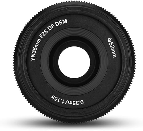 Miniatura 6 de YONGNUO YN35mm F2S DF DSM Auto Focus Gran Angular Lente Prime para Sony, F2 Gran Apertura Full Frame APS-C para Sony E Mount Cámara Negro