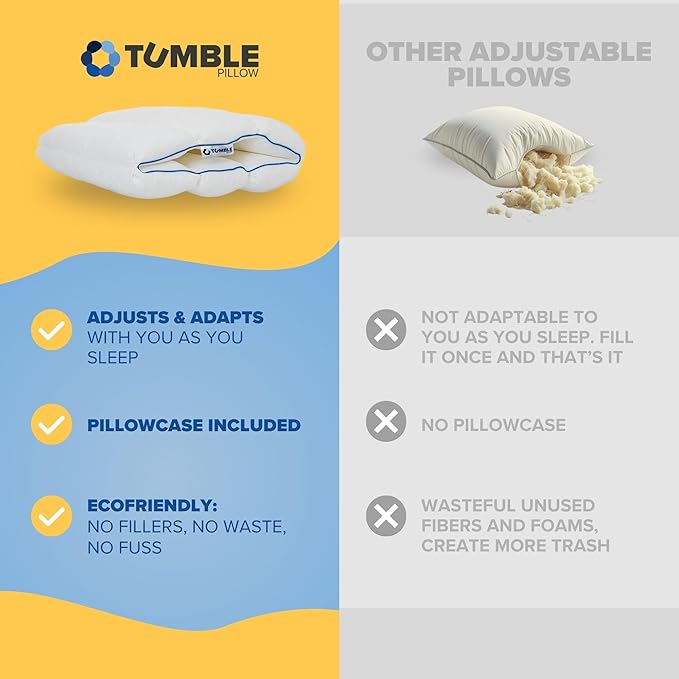 Almohada Memory Foam Queen Ajustable Refrescante miniatura 5