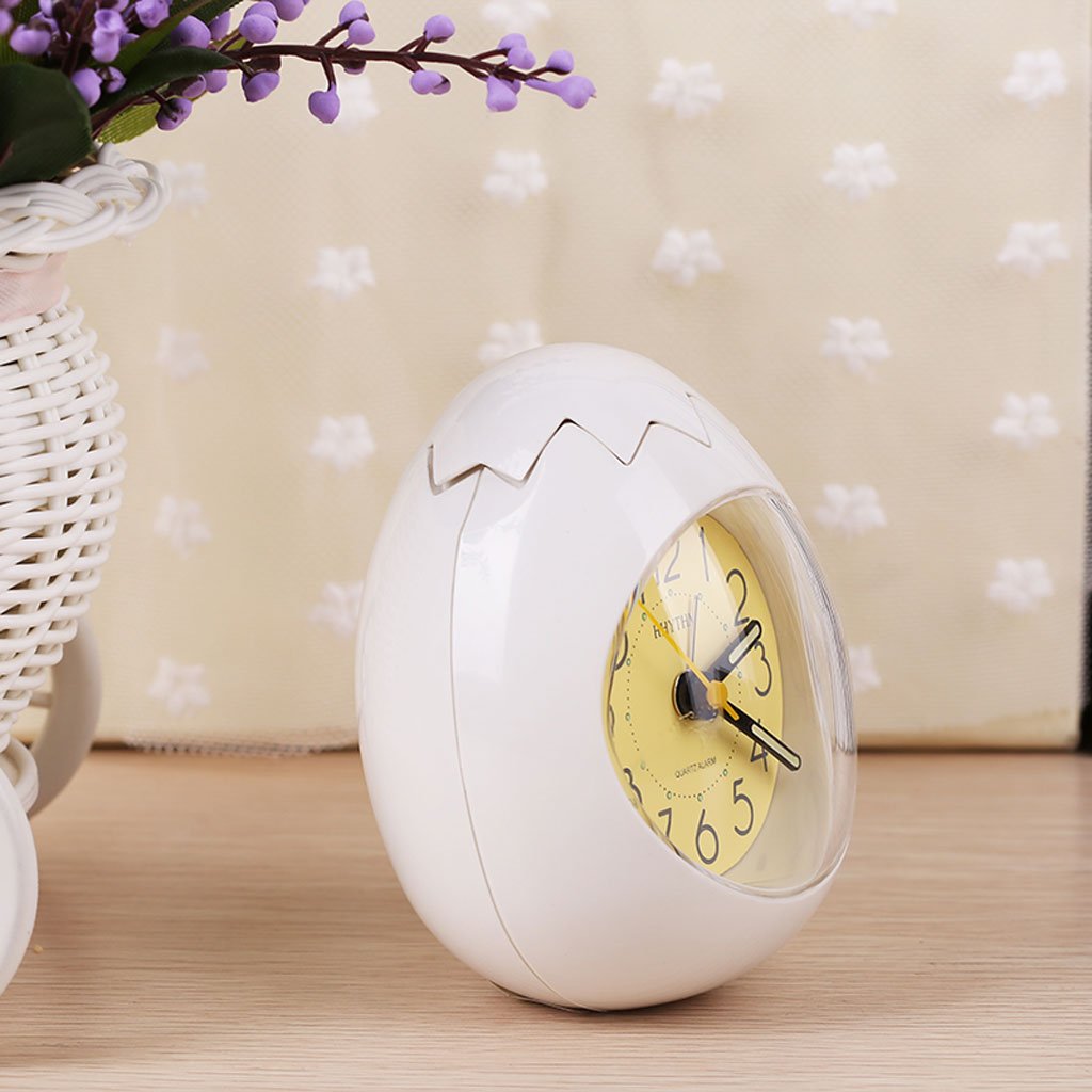 Amazon.co.jp: 目覚まし時計創造的な素敵な時計ミュート学生の子供たち
