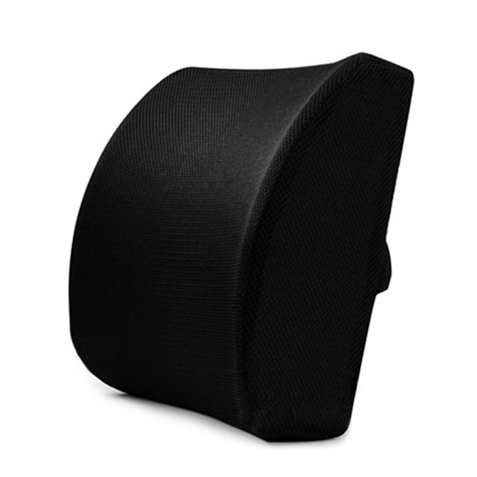Hsioluted Lumbar, Lumbar Pillow for Car, Chair Back, PillowMemory Foam Back Cushion Memory Foam Cushion for Chair Portable