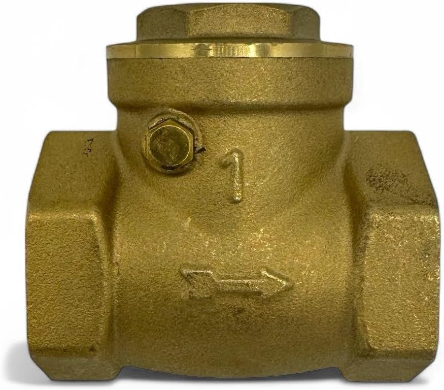 Brass Swing Check Valve to Prevent Water Backflow | One Way Check Valve | Fem...