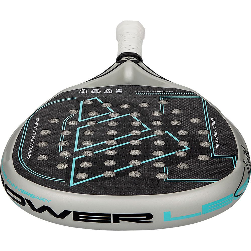adidas Adipower Legend 2025 Padelschläger 365g Silber