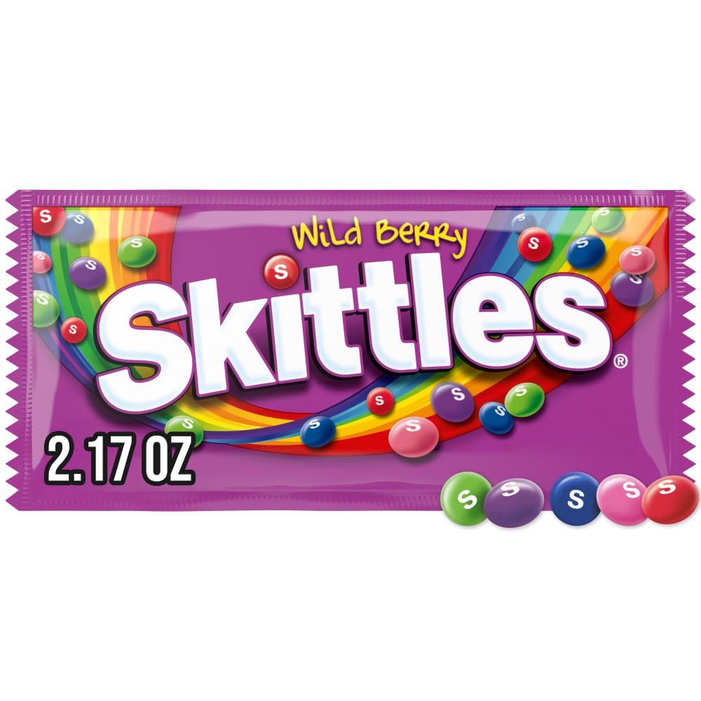 SKITTLES, Wild Berry, 2.17 Ounce