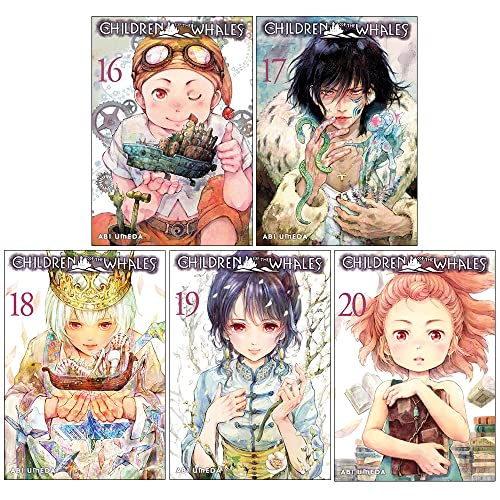 Image of Children of the Whales Series Volume 16-20 Collection 5 Books Set By Abi Umeda