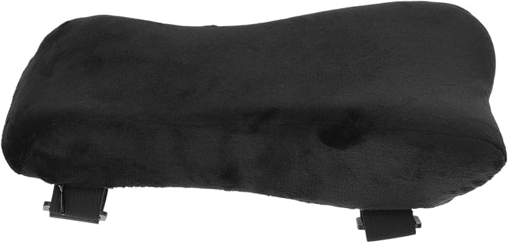Memory Foam Armrest Pad for Office Chair Gaming Chair Black Pillow Arm Support Cushion