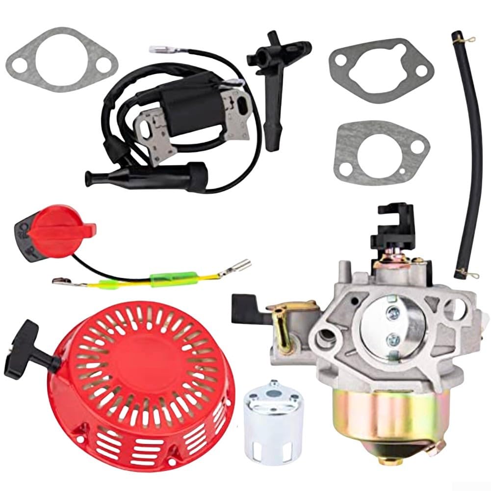 Per carburatore GX390 per Honda adatto per motori GX340 GX360, sostituisce 16100ZF6V01, kit di installazione