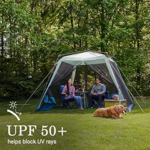 Coleman Skylodge Portable Screenhouse with 1-Minute Setup, Screened Gazebo for Bug-Free Lounging, Outdoor Sun Shade for Picnic, Events, Parties, Camping, & More by Coleman - Image 5