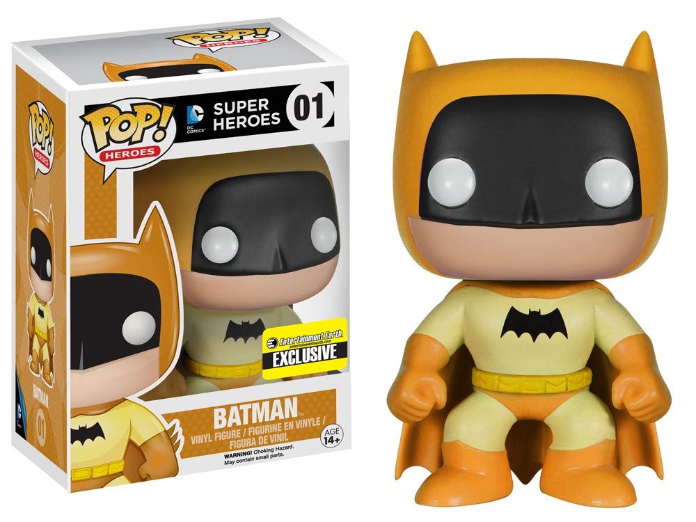 Amazon.com: Funko Batman 75th Yellow Rainbow Batman Pop