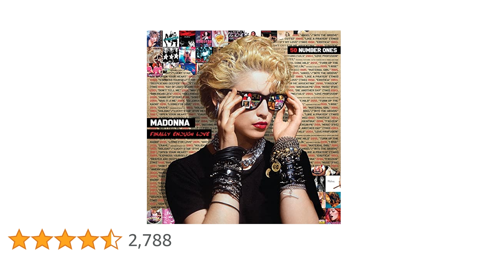 ‼️週末限定‼️マドンナMadonna Finally EnoughLove新品 Finally Enough Love: 50 Number Ones (3CD) : Madonna