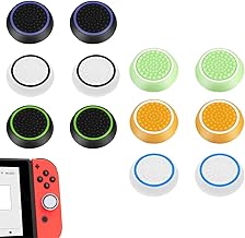 HABNI 24Pcs Joystick Cap Ps5 Controller Control Freak Ps5 Joystick Cap Switch For Xbox One Series Ps4/5 Accessories Protection Controller Edge Black Grip Xbox Accessories