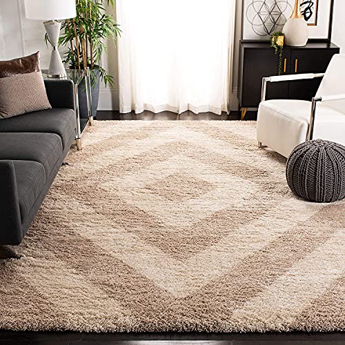 Image of Carpet for Living Room Bedroom Super Soft Anti Skid Hand Made Carpet Size 8X8 Feet Round