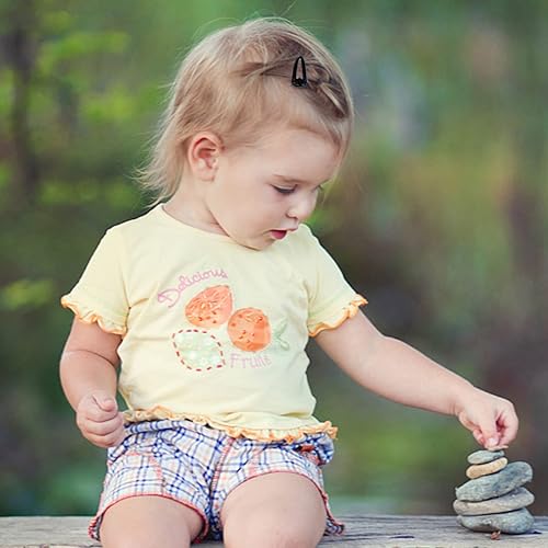 Miniatura 6 de YEEPSYS Paquete de 50 pasadores negros de 1.2 pulgadas para mujer, accesorios de pinzas de metal para el cabello