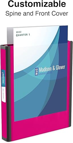 Vista 175 de Staples 1618292 4-Inch 3-Ring Better Binder Negro (44103)