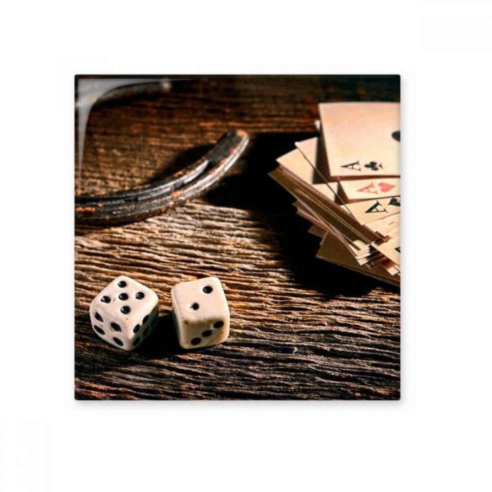 Carreaux de céramique avec motif dés de poker pour mur de cuisine et salle de bain