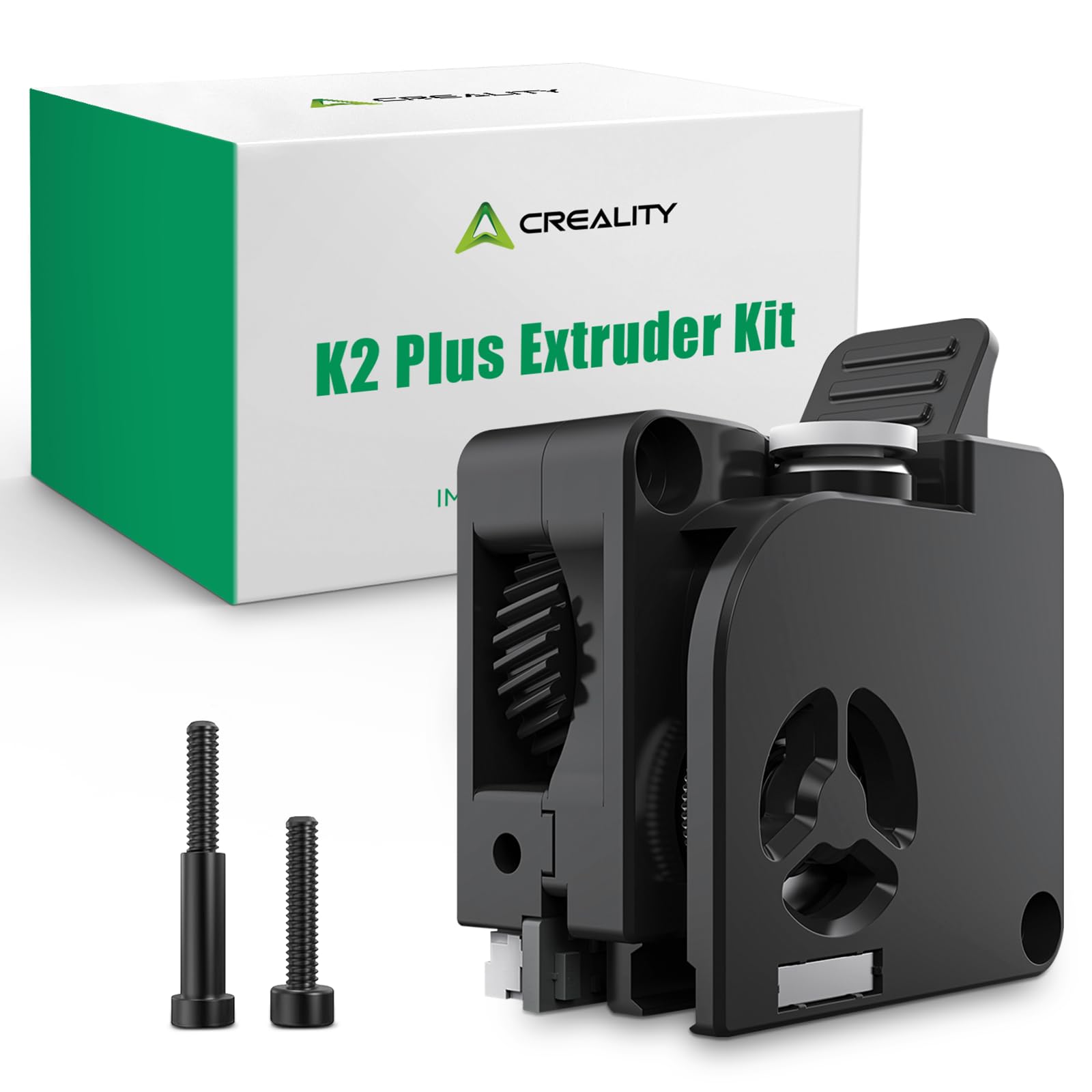 Creality Kit de extrusión K2 Plus, kit oficial de extrusión directa, transmisión de doble engranaje, relación 6.25:1, fuerza 80N, sensor de rotura de filamento integrado para impresora 3D Creality K2
