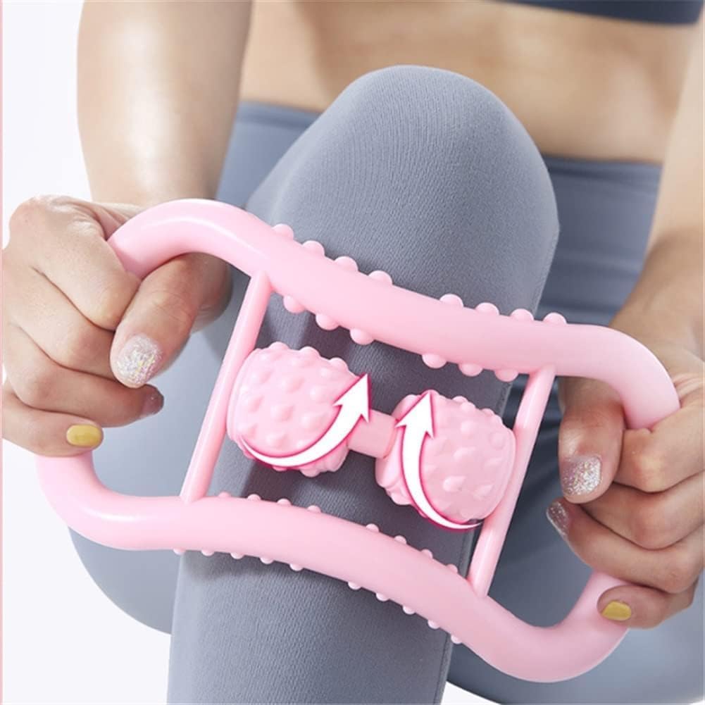 KEVIM Pilates Circle with Built-in Fascia Massage Roller – Magic Ring for Yoga, Home Workouts, Core Strength, Thigh and Chest Toning-picture-11