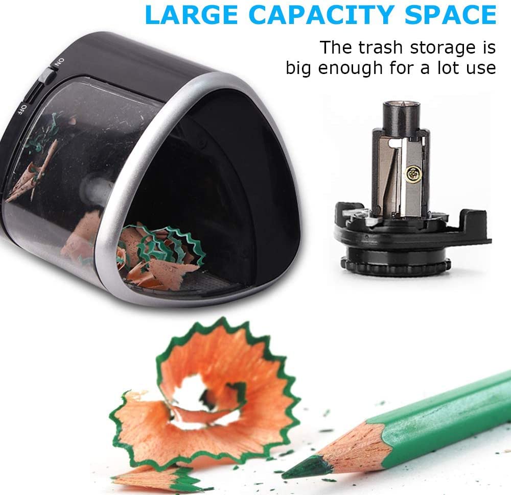 Snapklik.com : Pencil Sharpeners Battery Powered Automatic- Electric ...
