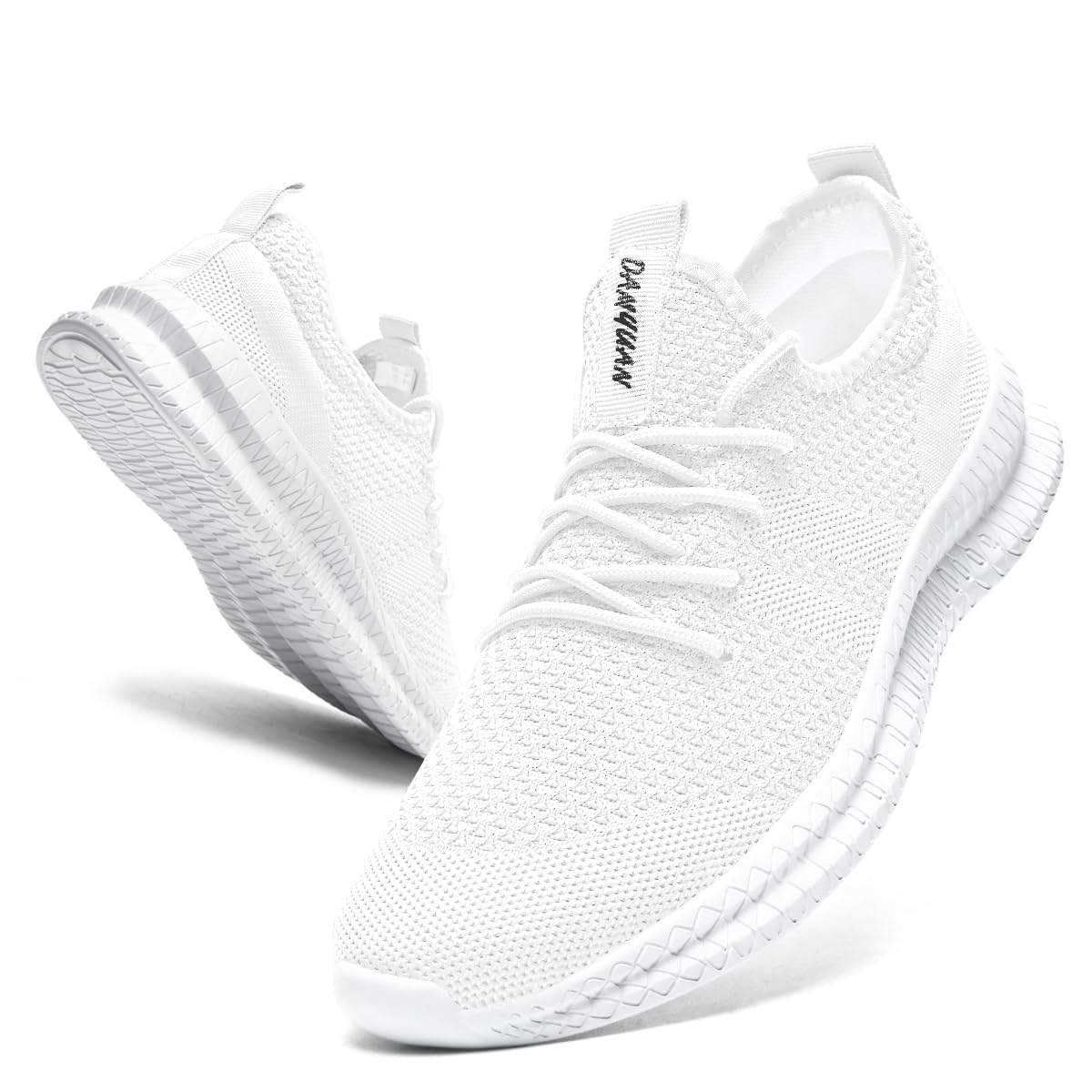 Men's Shoes Running Walking Sneakers Casual Tennis Slip on Shoes Lightweight Breathable Fashion Comfortable Workout Athletic for Gym Sport Shoe