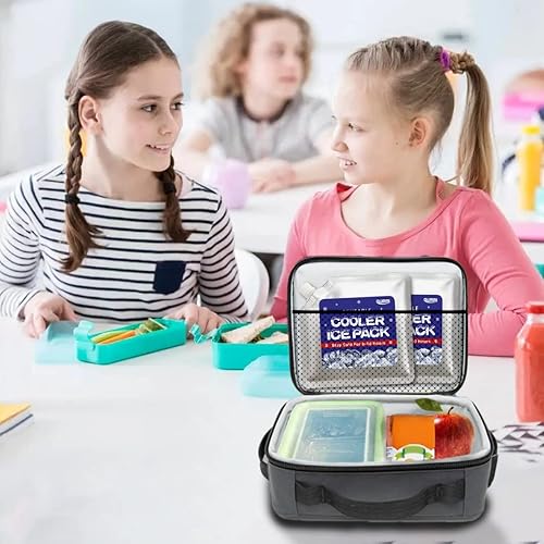 Miniatura 9 de GURIN Paquetes de hielo reutilizables para loncheras, refrigeradores de bolsas o mochilas, frías hasta 8-12 horas de larga duración para camping,