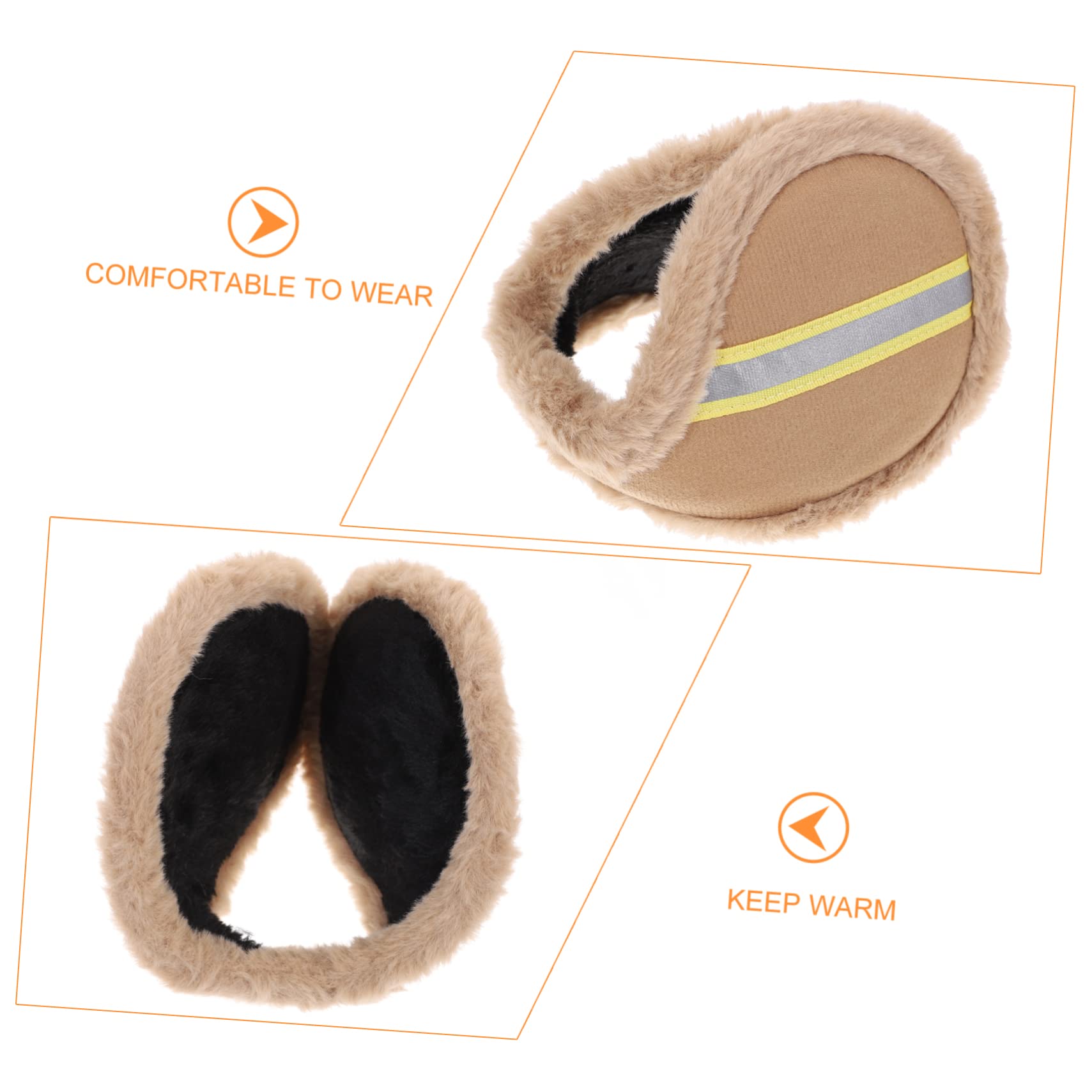 SOIMISS 5piezas Orejeras Térmicas Unisex Diseño Estiloso Para Actividades Al Aire Accesorio De Invierno y Cómodo Calentadores De Oído Insonorizados Para Uso Diario y Esquí