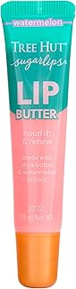 Tree Hut Watermelon Sugarlips Lip Butter, Hydrating Lip Care to Lock in Moisture & Nourish Lips, Smooth & Soft Finish, Holiday Gift & Stocking Stuffer, 0.52 fl oz