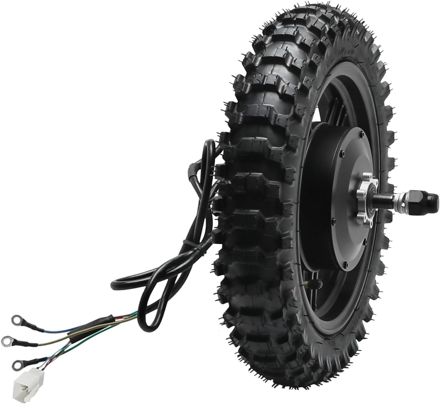 48V 800W 10" Brushless Hub Motor Kit with LCD Display, Controller & Hydraulic Brake | Complete Conversion Set for Off-Road & Pit Bike Projects