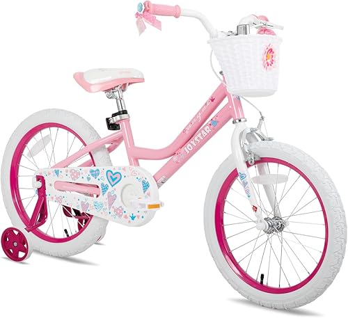 Miniatura 20 de JOYSTAR Angel Bicicleta para Niñas para Niñas Pequeñas y Niños de 2 a 13 Años, Bicicleta para Niños de 12, 14, 16, 18, 20 Pulgadas con Ruedas de