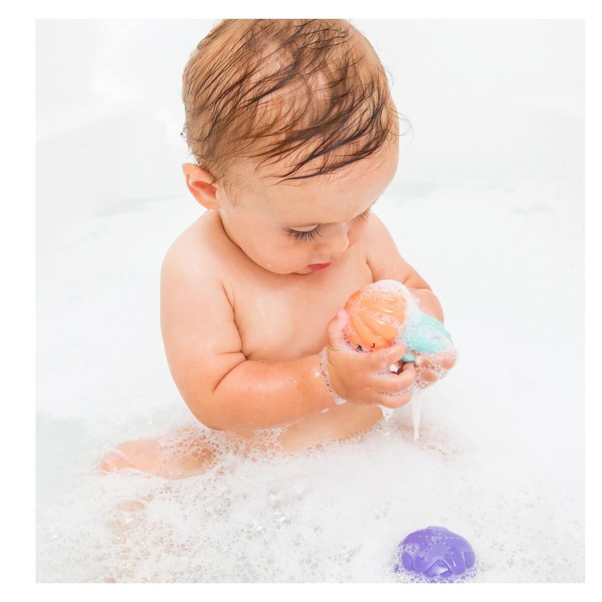 Infantino Glowing Jelly Light Bath Toy,108 x 60 x 135 millimeters
