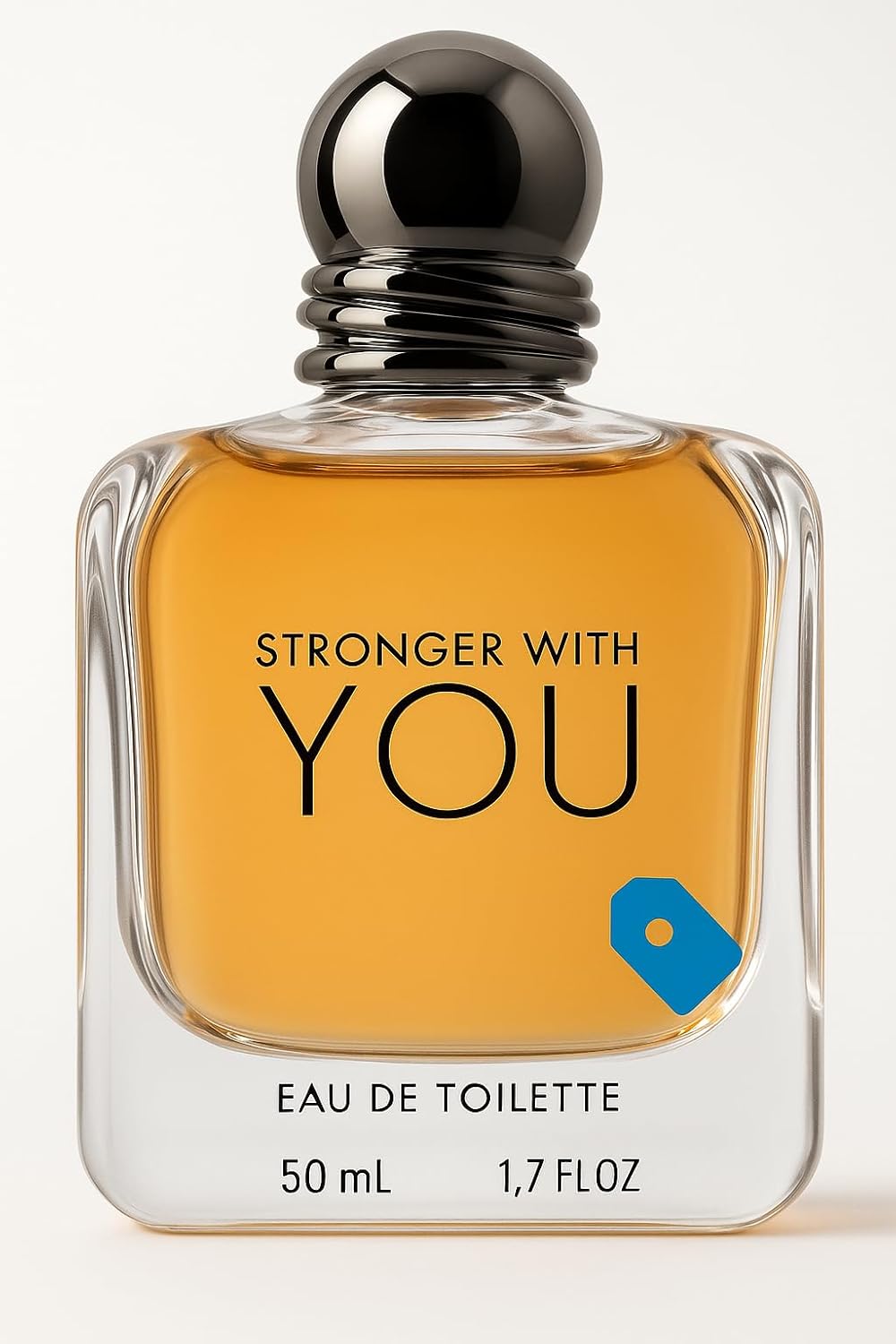 Stronger With You Men’s Eau de Toilette – Warm Spicy Scent with Chestnut, Lavender, Sage & Vanilla, 1.7 fl oz (Over 1 lb) 945493