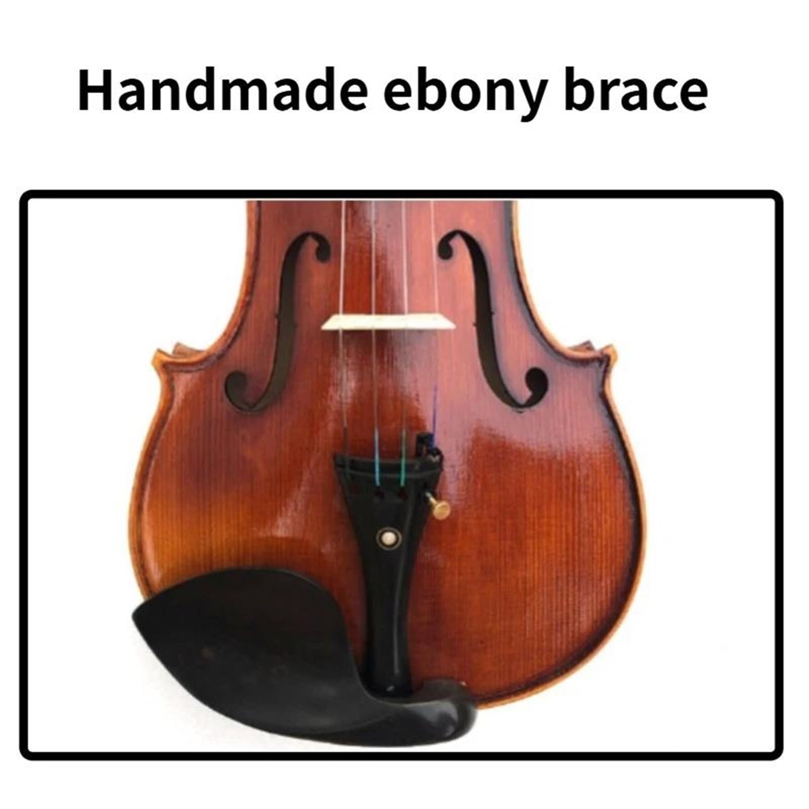 Violino Violino Professionale Di Dimensioni Standard Con Cordiera In Ebano Custodia Inclusa Corde Per Archetto Strumenti Musicali(1-2)