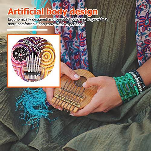 BIENKA Kalimba Pouce Piano 7 Touches Accordable Kalimba Peint À La Main Mbira Doigt Piano Chic Motif Design Instrument… - Les Beatles, Paul McCartney, John Lennon, RIngo Starr, George Harrison BIENKA Kalimba Pouce Piano 7 Touches Accordable Kalimba Peint À La Main Mbira Doigt Piano Chic Motif Design Instrument… – Image 8
