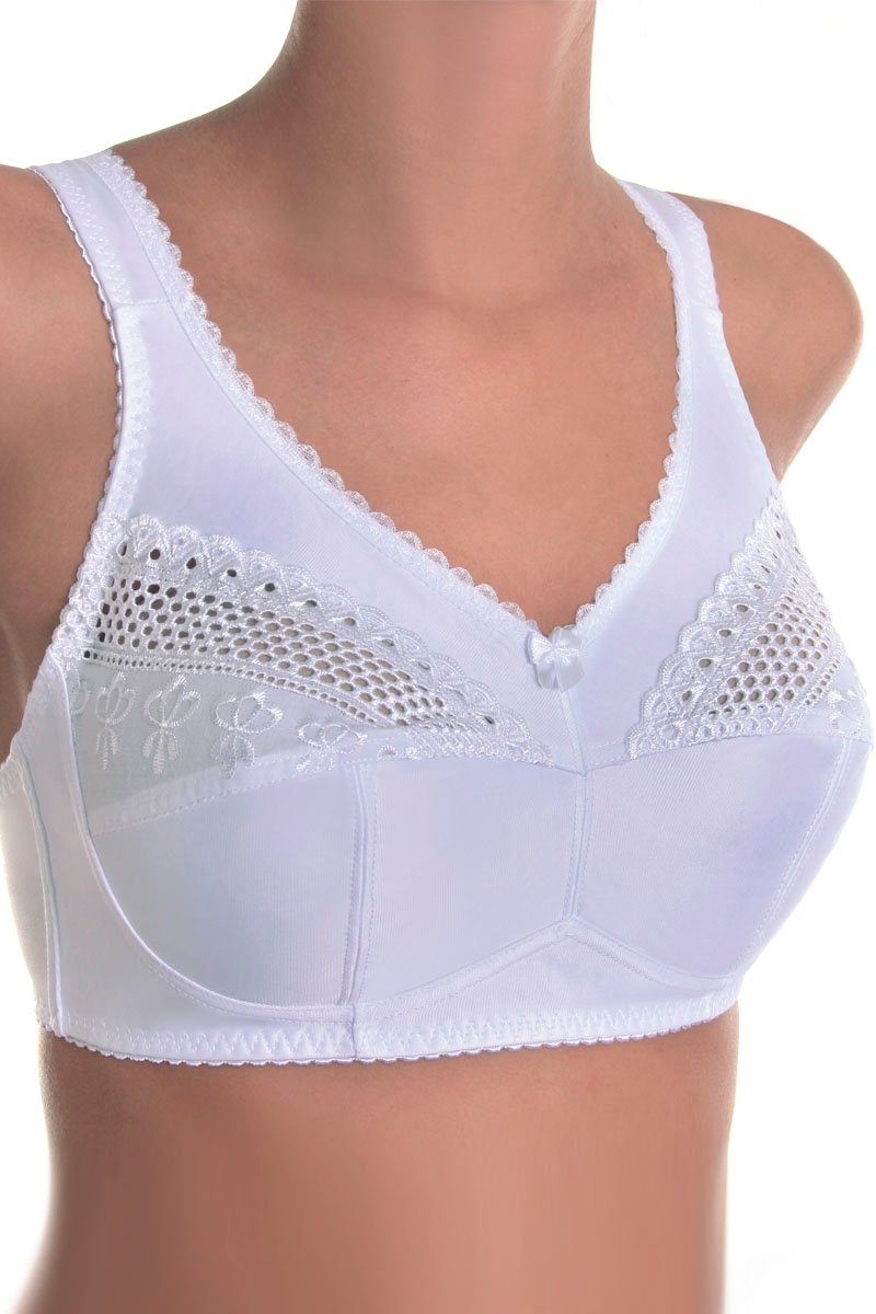 Sassa Women's Soft Cup Bra with Soft Function - White - 38D