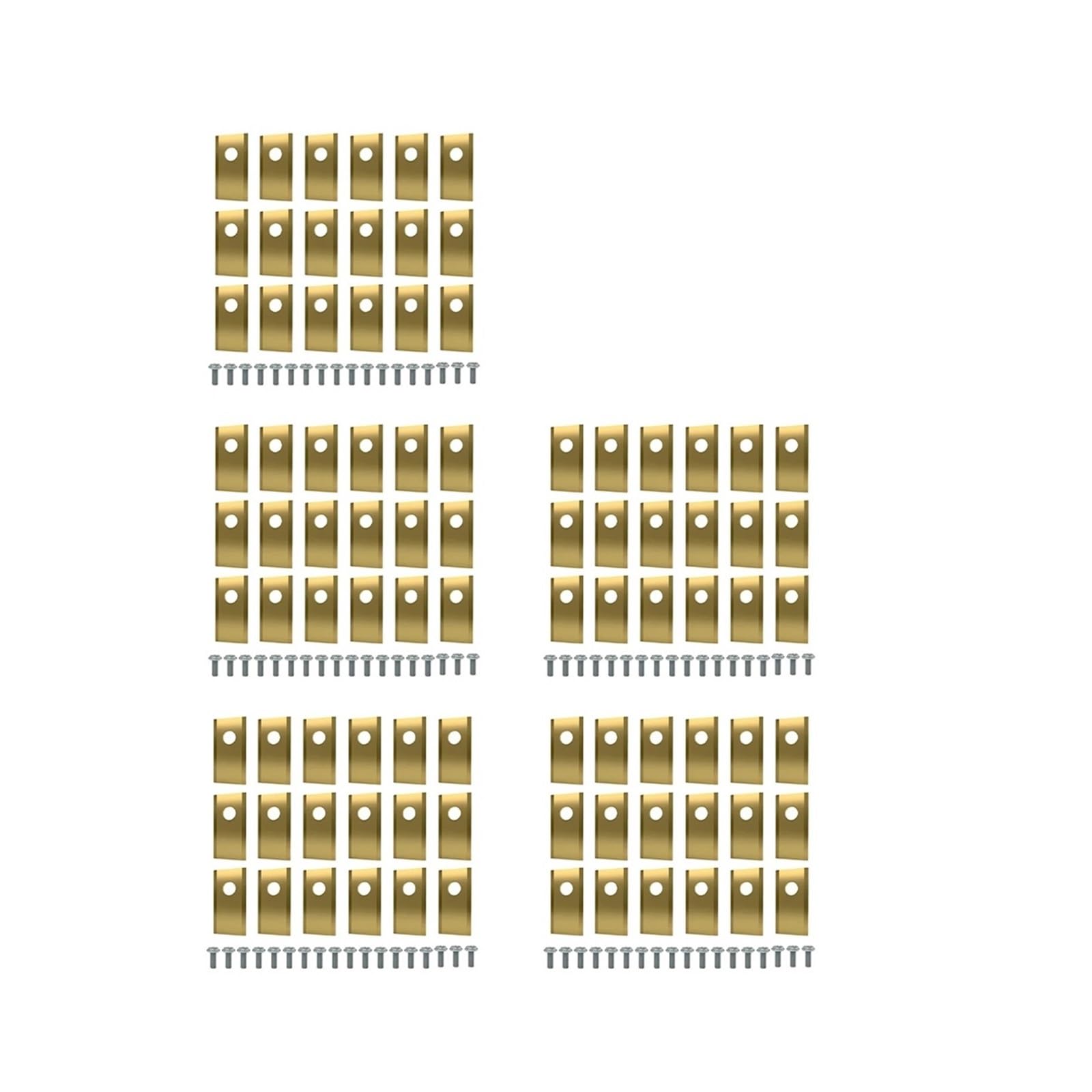 Cuchillas for Cortacésped, Juego De 90-18, Compatible Con Cortacésped Worx Landroid, Cortador De Repuesto, Herramientas for Cortacésped Robótico De Jardín(90Sets Gold)
