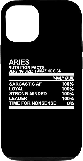 iPhone 15 Aries birthday zodiac sign men and women Aries love fun Case