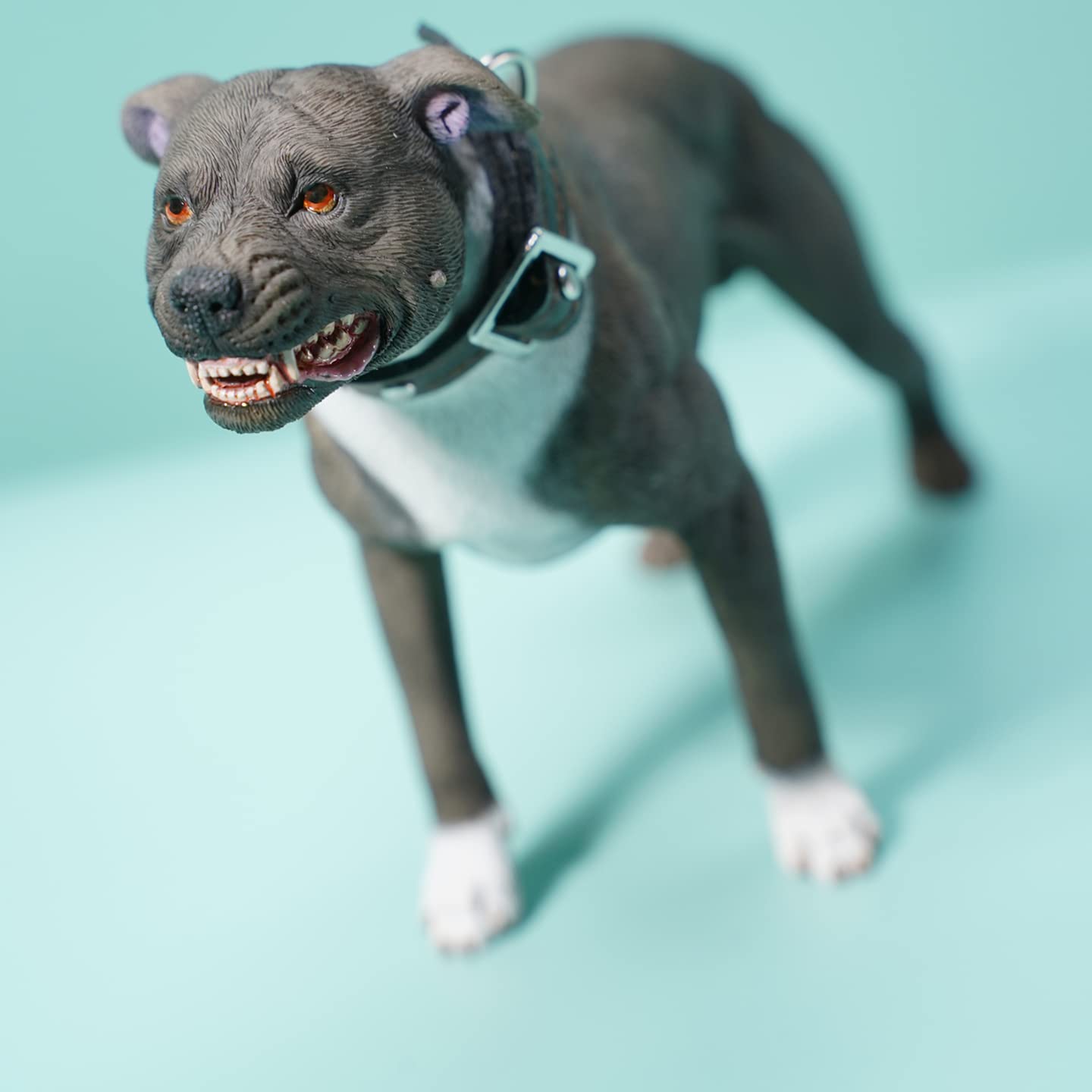 Amazon.com: JXK MMOS X American Pit Bull Terrier Dog Statue